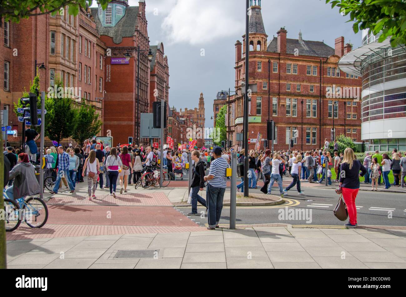 Manchester Homosexuelle Stolz 2012 Stockfoto