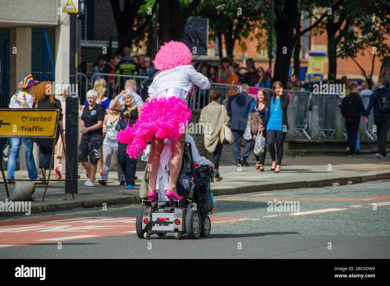 Manchester Homosexuelle Stolz 2012 Stockfoto