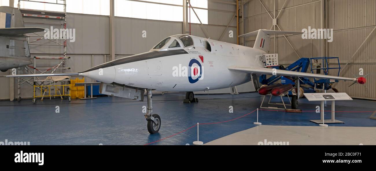 Saunders Roe, Mixed Power Interceptor, RAF Cosford Museum Stockfoto