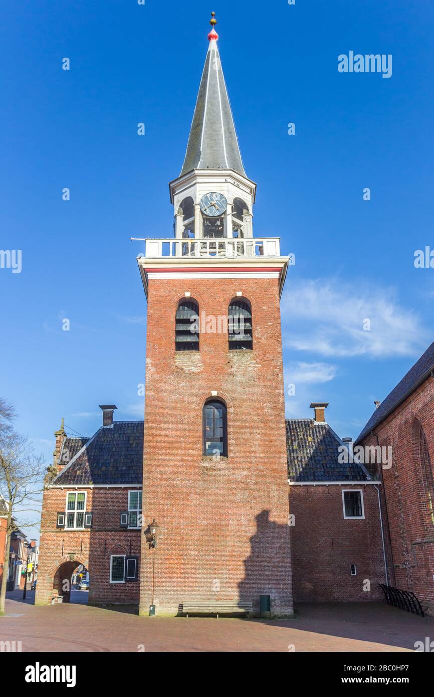 Turm Der Historischen Nicolai Kirche In Appingedam Niederlande Stockfotografie Alamy