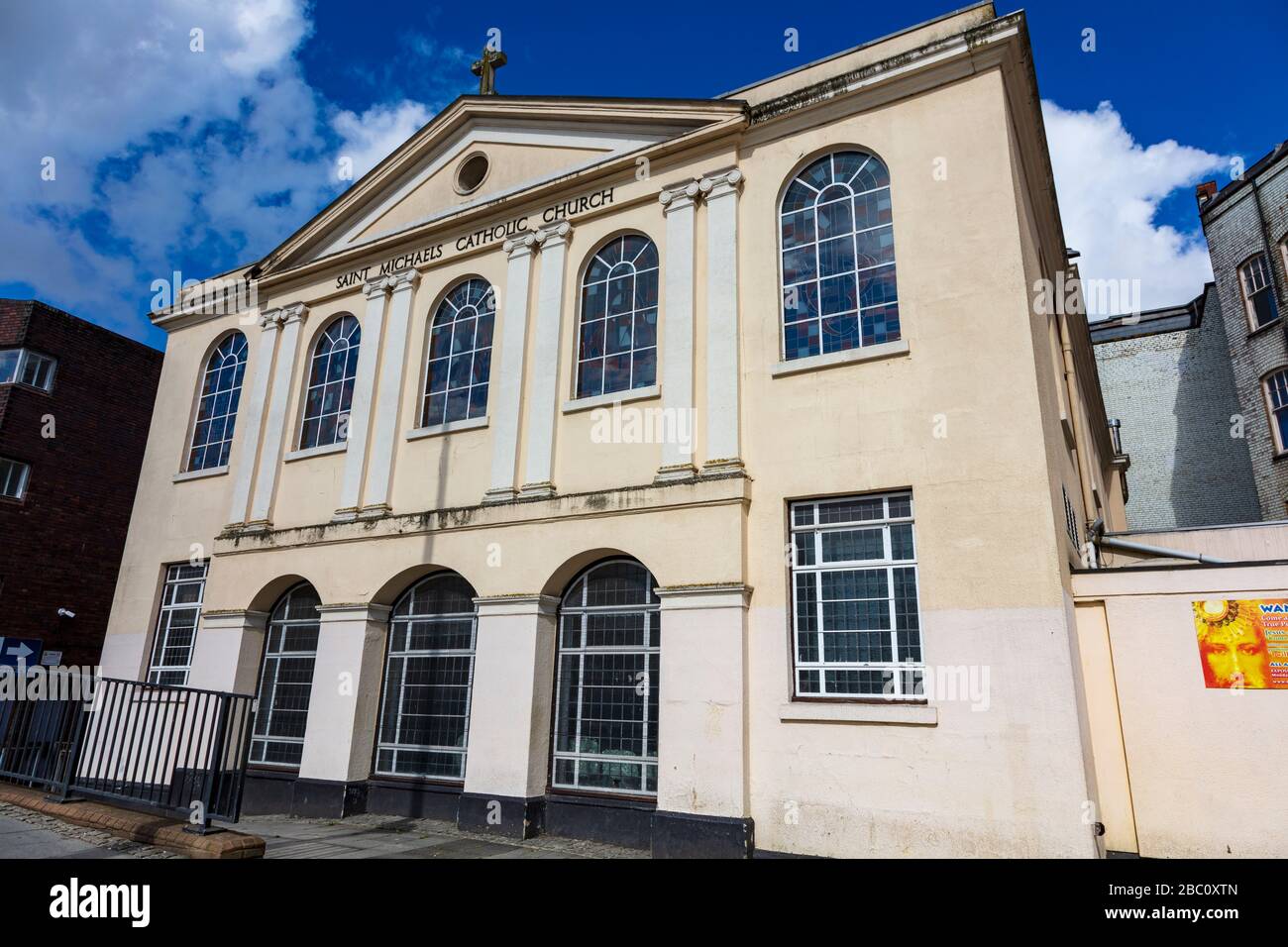 Saint Michael's Catholic Kirche, Moor Street, Birmingham, West Midlands, Großbritannien Stockfoto