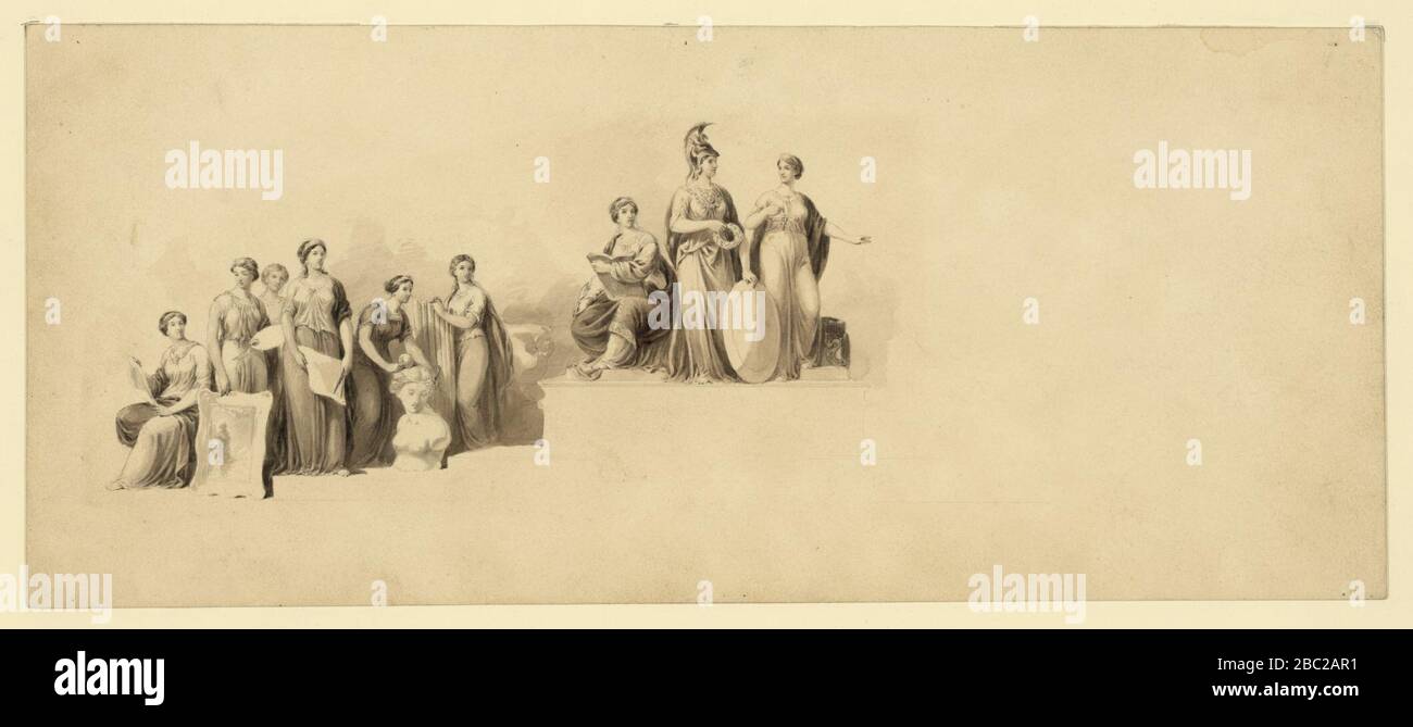 Griechische Göttinnen Stockfoto