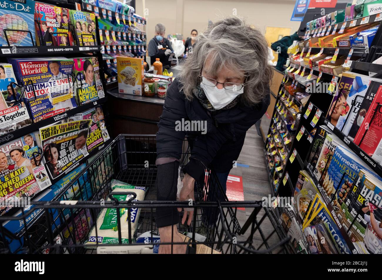 Supermarkt, Boston, Massachusetts USA Stockfoto