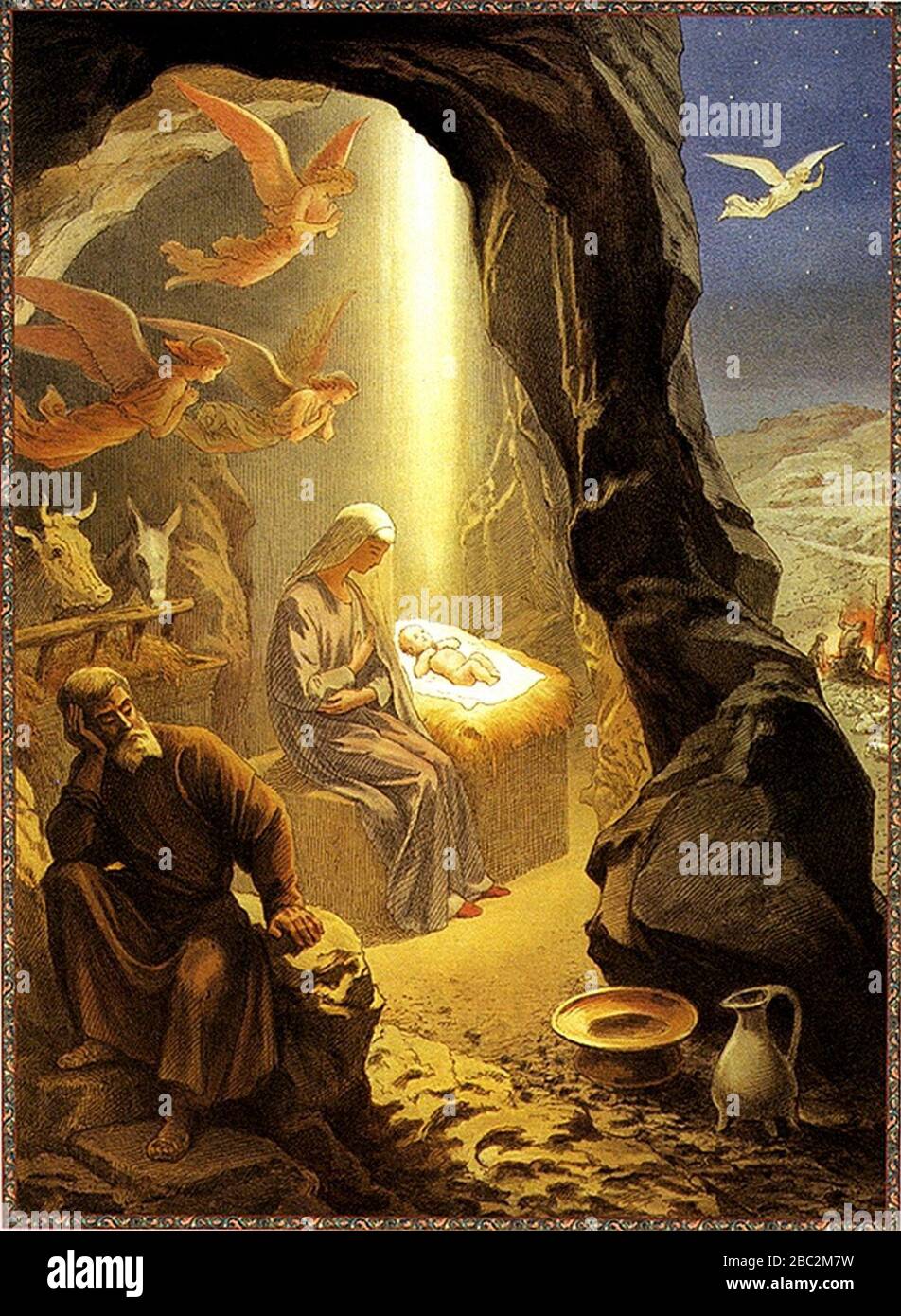 Grigory Gagarin. Weihnachten. Stockfoto