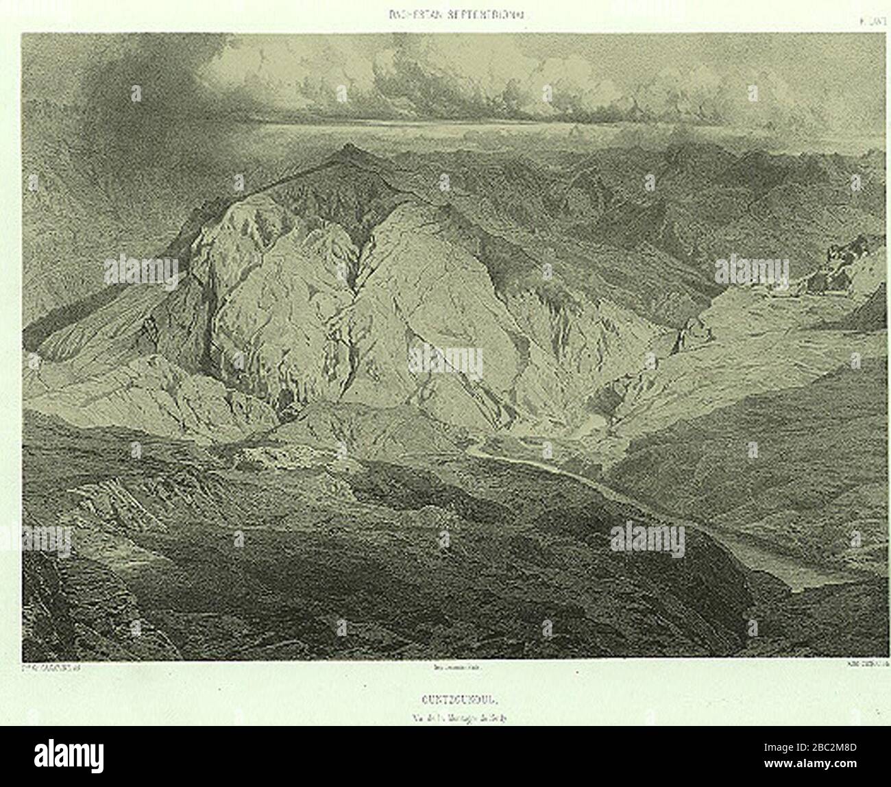 Grigory Gagarin. Daghestan septentrional. Ountzoukoul. Stockfoto