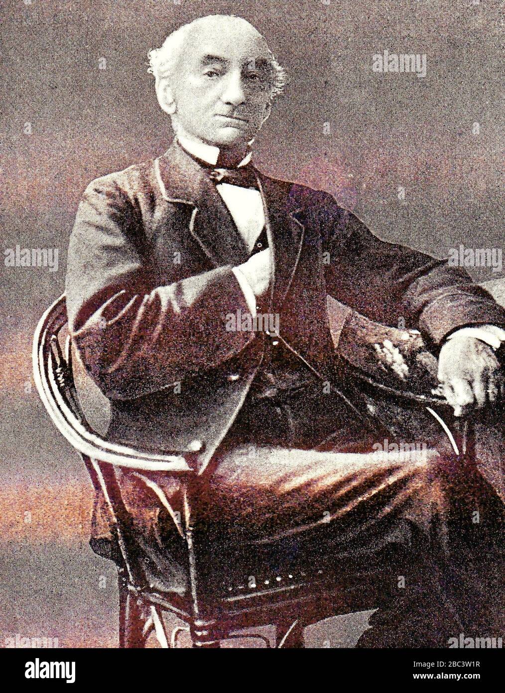 Guillaume Louis Baud. Stockfoto