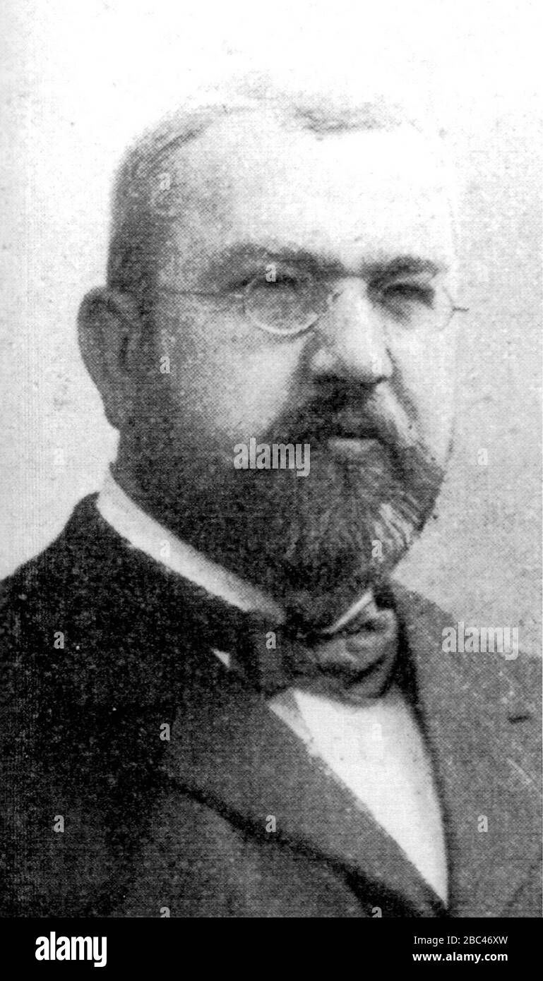 Gustav Eder Linz. Stockfoto