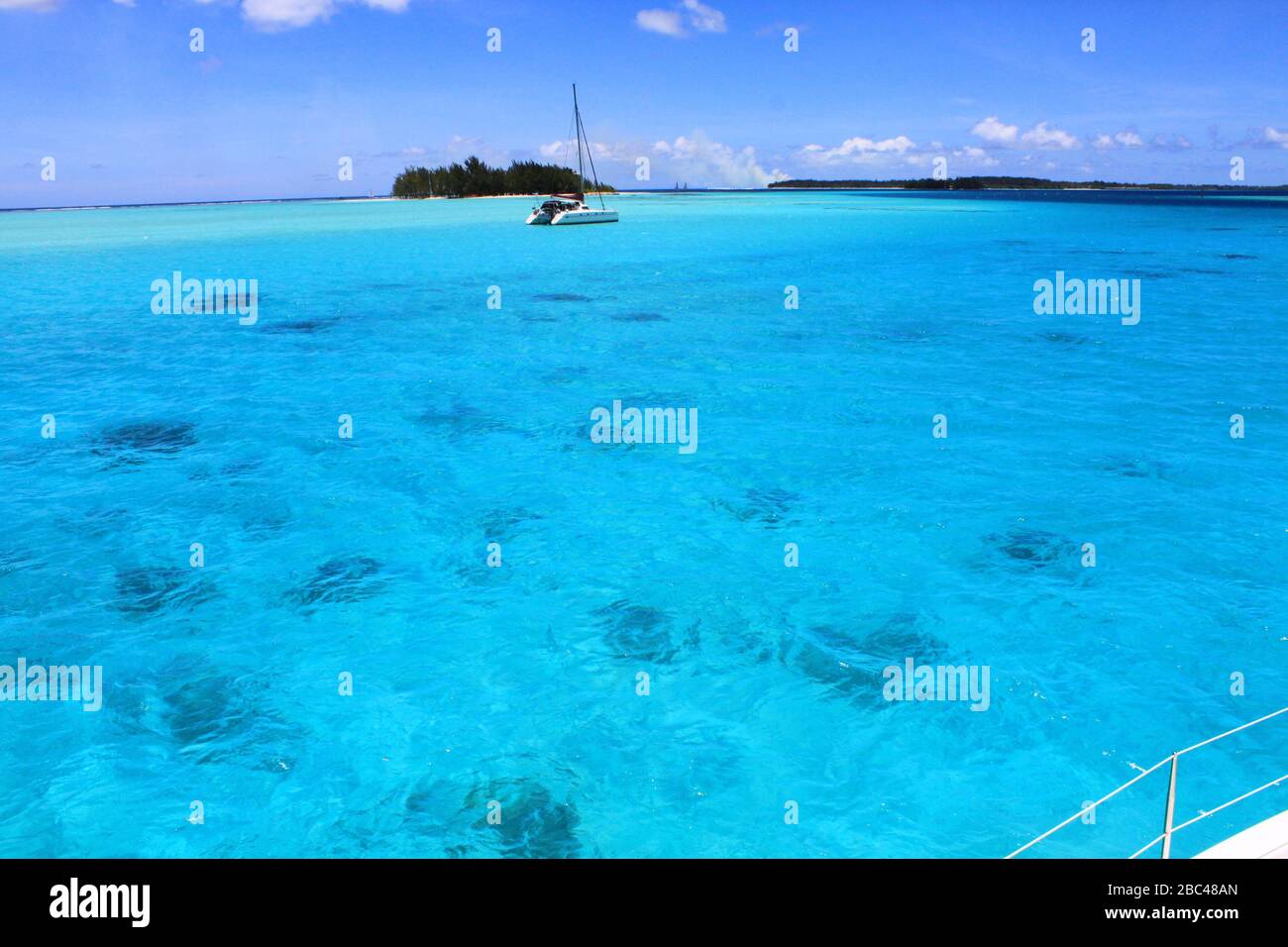 Französisch-Polynesien - Bora Bora Stockfoto