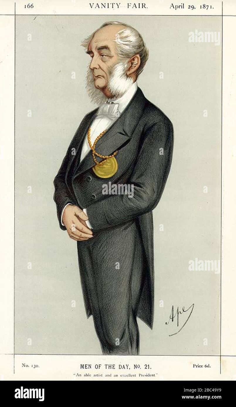 Sir Francis Grant Vanity Fair, 29. April 1871. Stockfoto