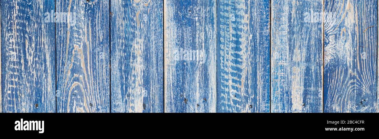 Hellblau und weiß, Holztexturhintergrund Stockfoto