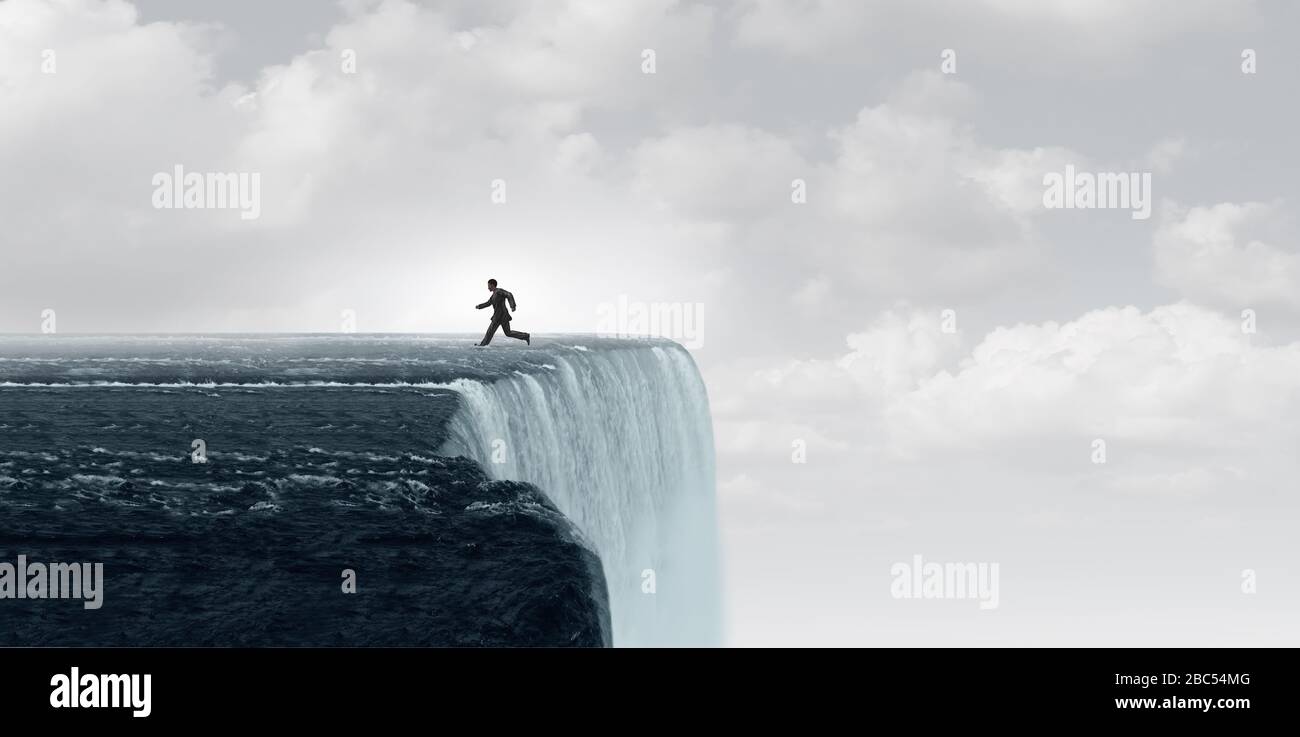 Das Leben mit Angst und Gefühl ängstlich aufgrund des Stresses der Gefahr und das Management psychologischer Paranoia als Angst vor dem Konzept der Todespsychologie. Stockfoto