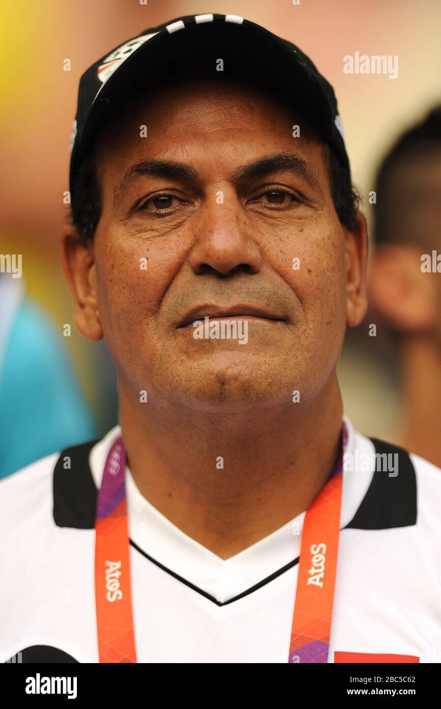 Ägypten-Trainer Fekry Salah Stockfoto