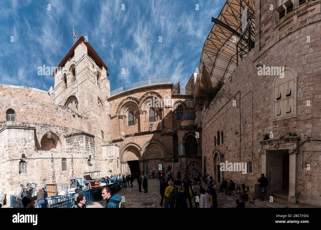 Pilgerfahrt – Israel: Grabeskirche, Jerusalem Stockfoto