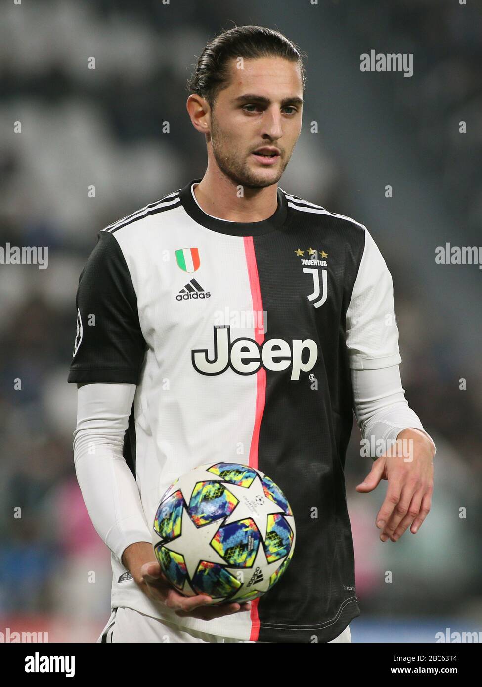 Turin Italien Januar 2020 25 Adrien Rabiot Juventus Wahrend Der Saison 2019 20 Des Fc Juventus Italian Soccer Serie A Italienisches Fussballspiel Der Serie A In Turin Italien 01 Januar 2020 Gutschrift Unabhangige