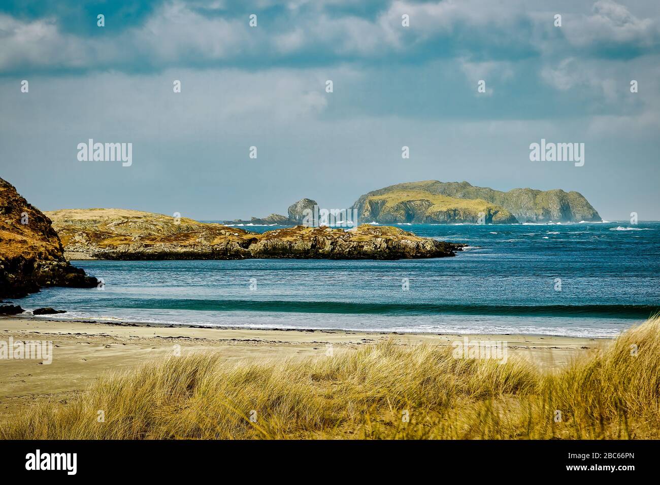 Bosta Beach, Insel Lewis. Stockfoto