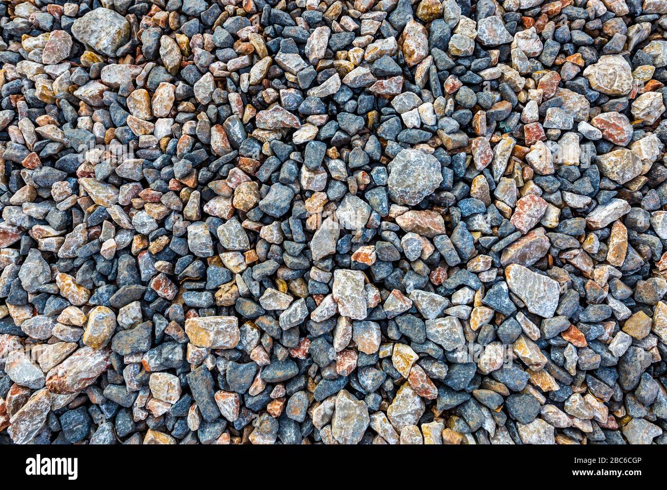 Granit Kies Textur Stockfoto