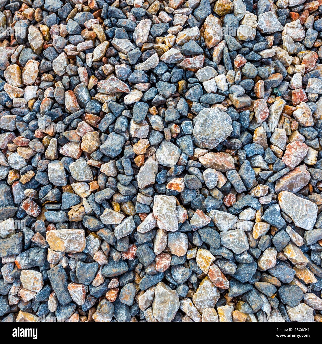 Granit Kies Textur Stockfoto