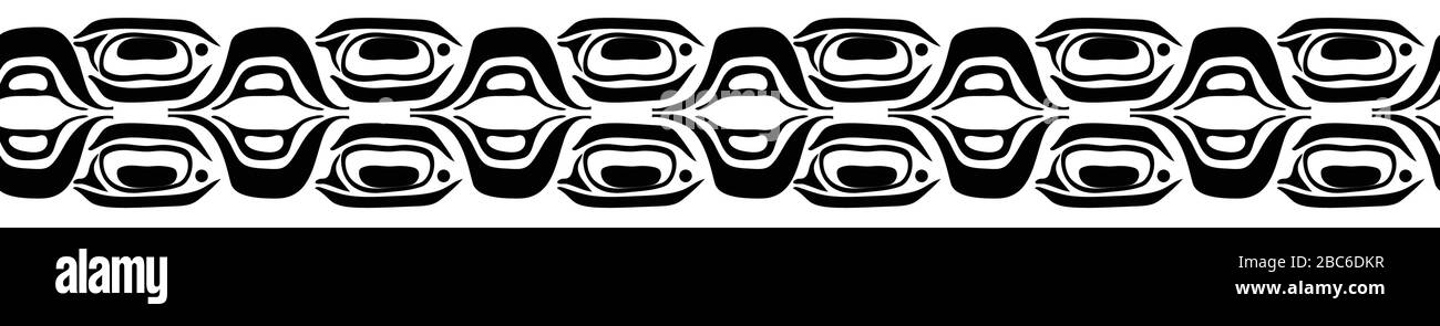 Abstrakter Hintergrund gebürtiger nordamerikanischer Herkunft Stock Vektor