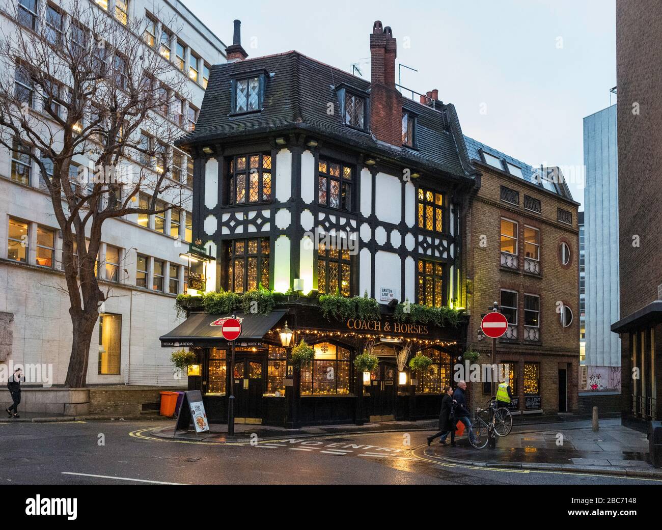 Bruton street mayfair london Fotos und Bildmaterial in hoher