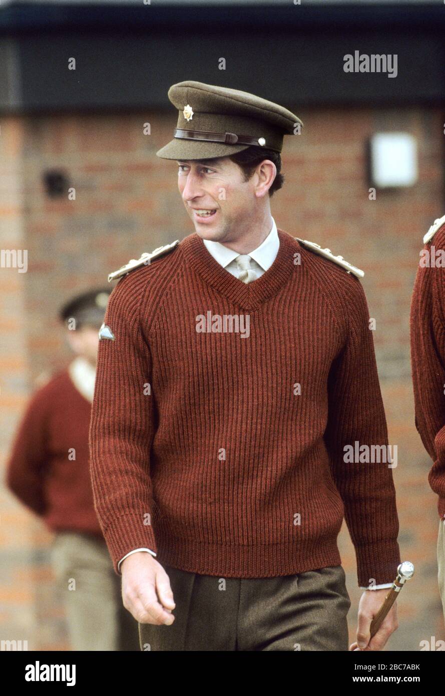 HRH Prince of Wales, Prince Charles als ColonelinChief besucht das
