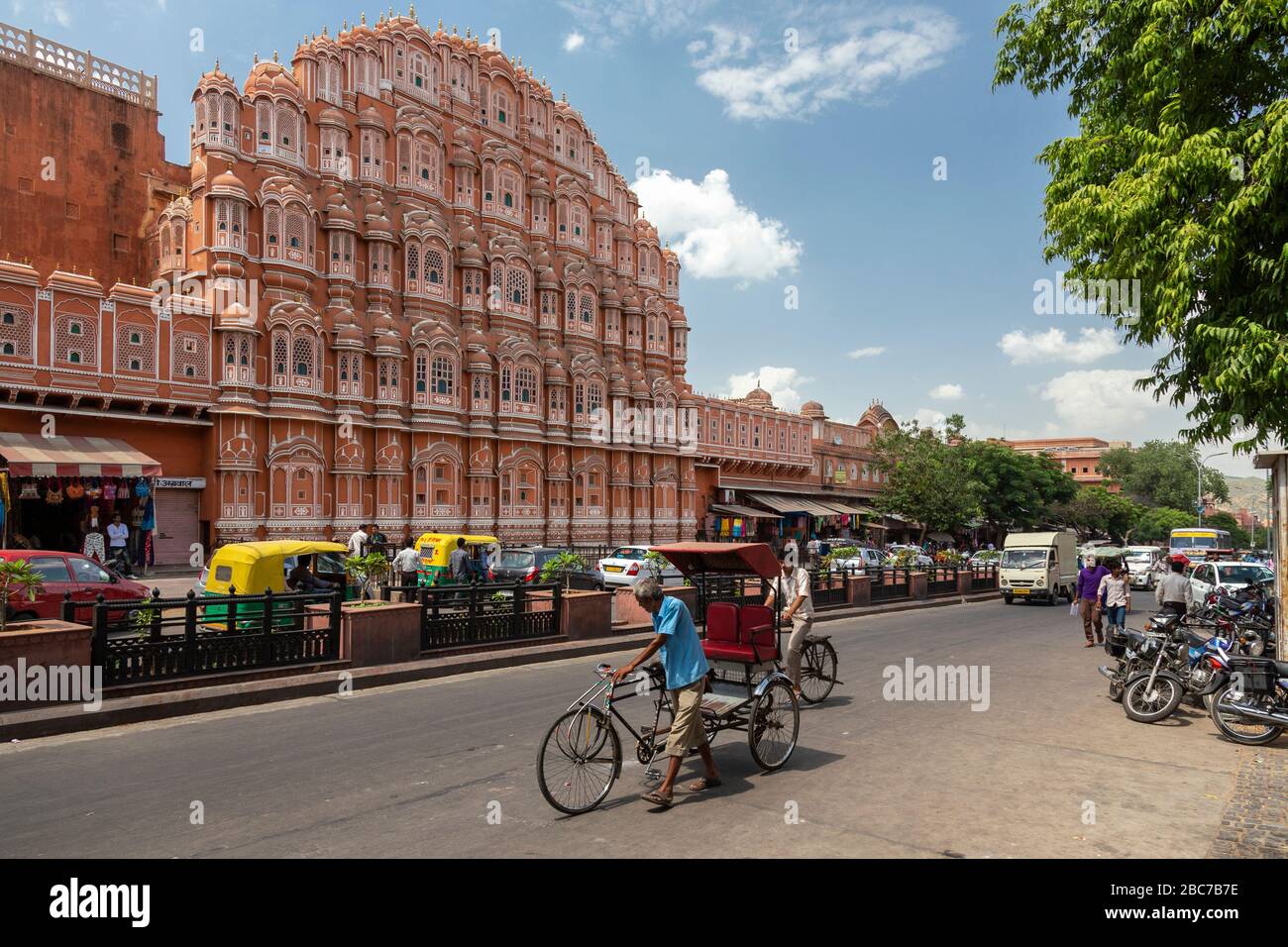 Hawa Mahal Palace in Jaipur, Indien Stockfoto