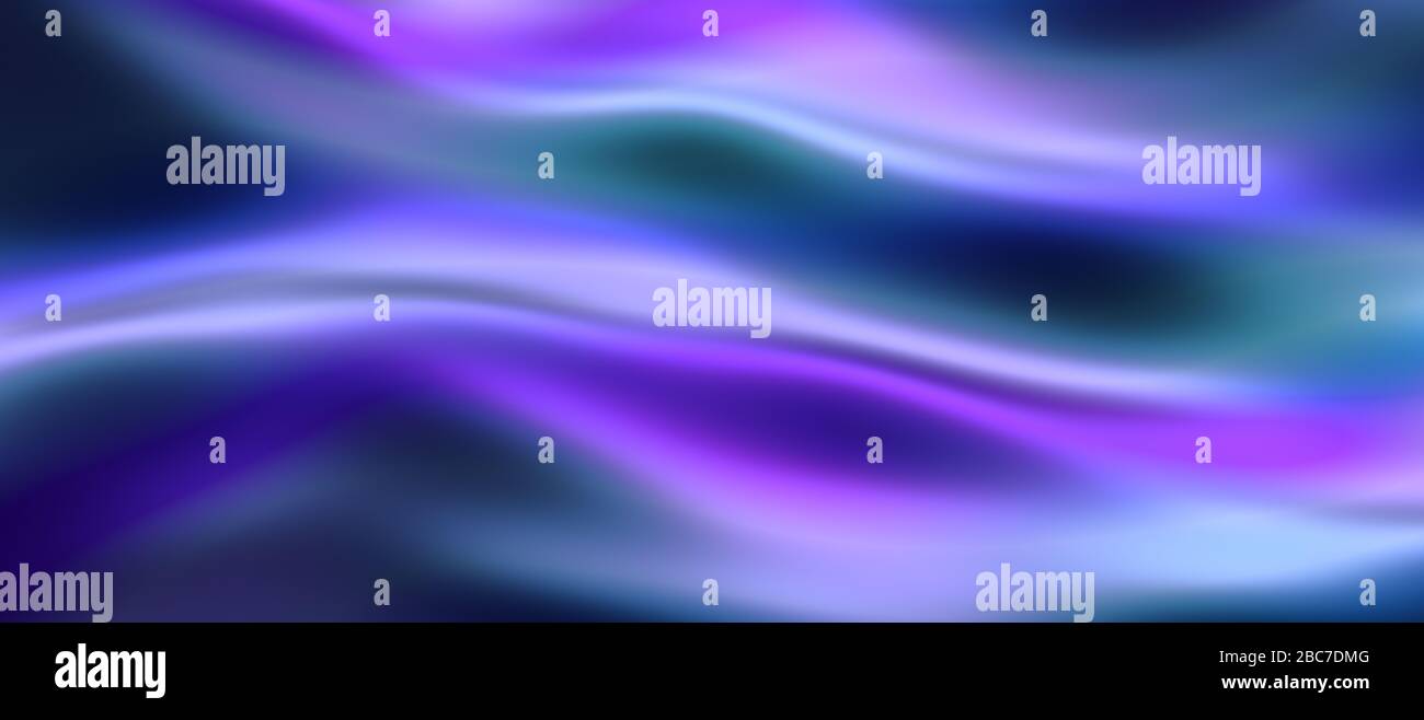Abstraktes 3d-Rendering, gewellte Oberfläche, modernes Hintergrunddesign Stockfoto