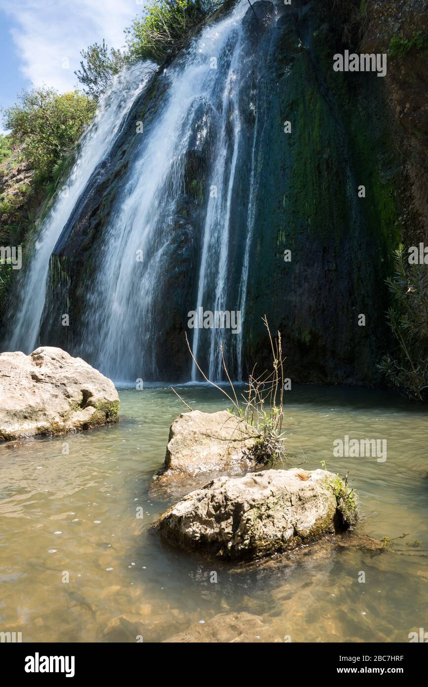 Ayun River Nature Reserve im Norden Israels Stockfoto