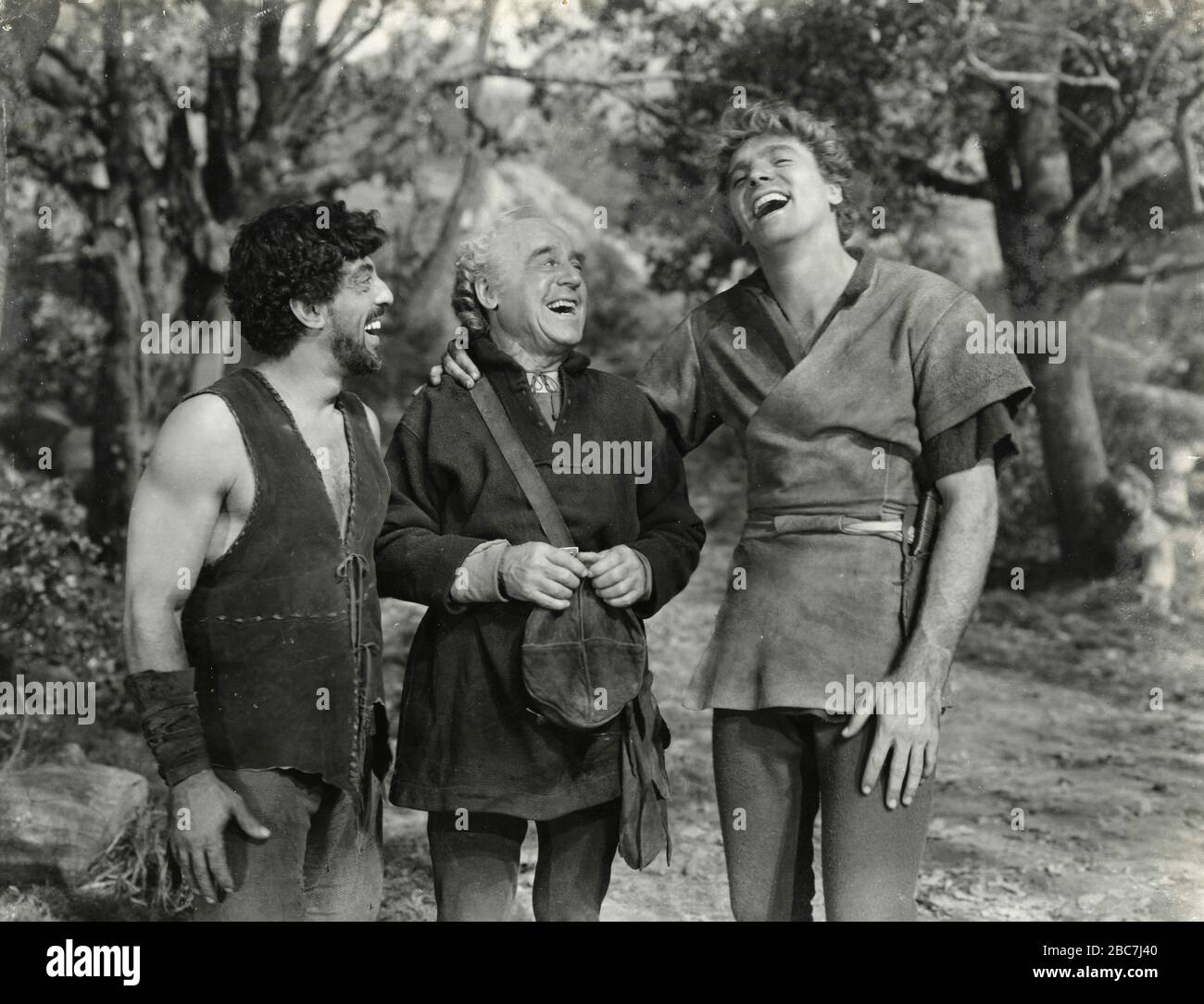 Der amerikanische Schauspieler Burt Lancaster im Film The Flame and the Arrow, USA 1950 Stockfoto