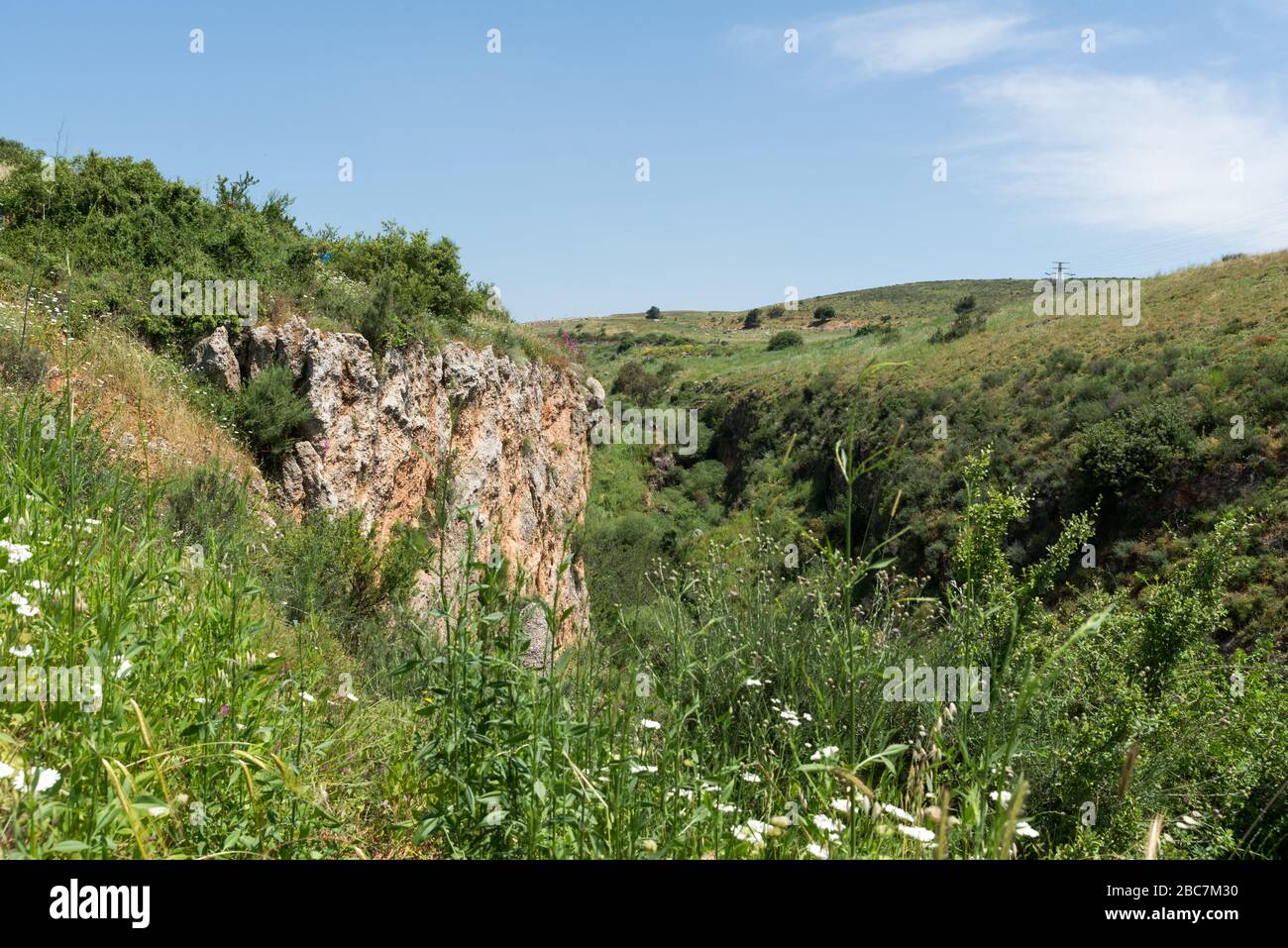 Ayun River Nature Reserve im Norden Israels Stockfoto