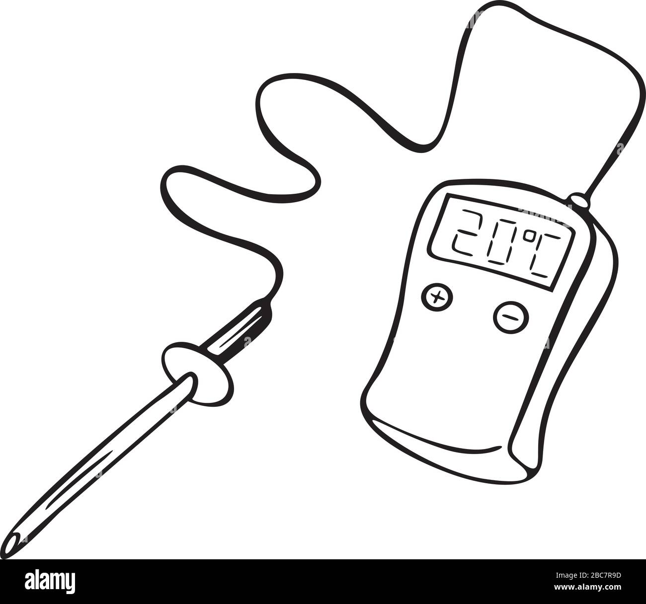 Stromzähler Stock Vektor