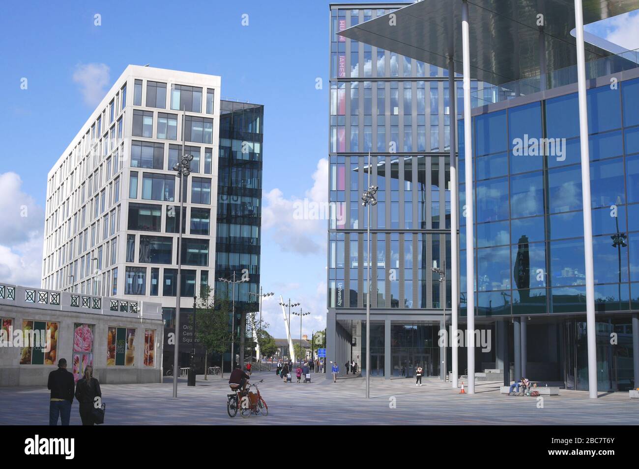 Ein Central Square Gebäude, Central Square, Cardiff, Wales, Großbritannien Stockfoto
