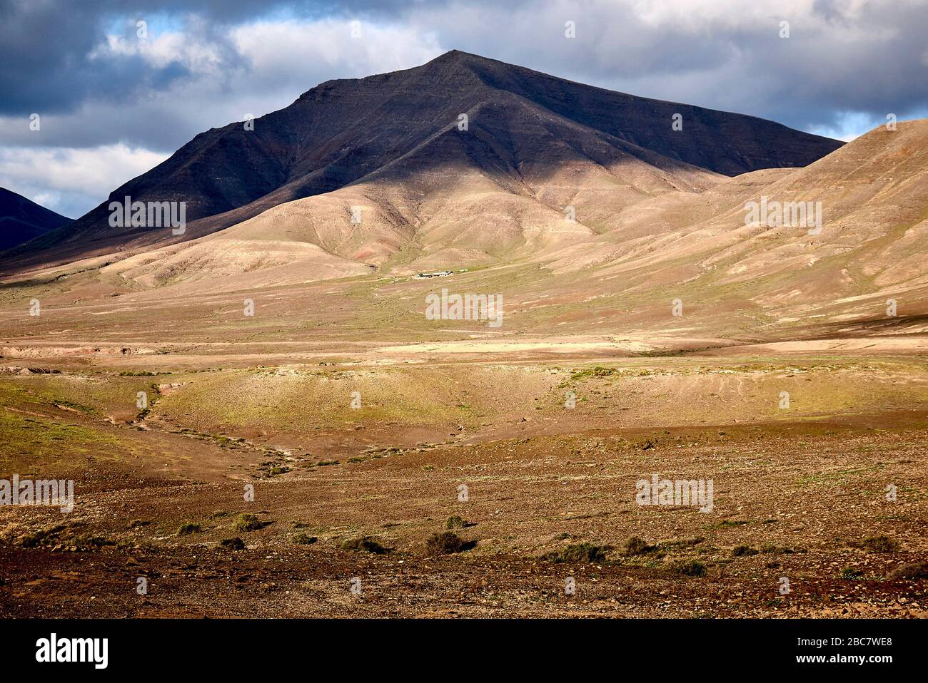 Los Ajaches Berge in der Nähe von Playa Blanca. Stockfoto
