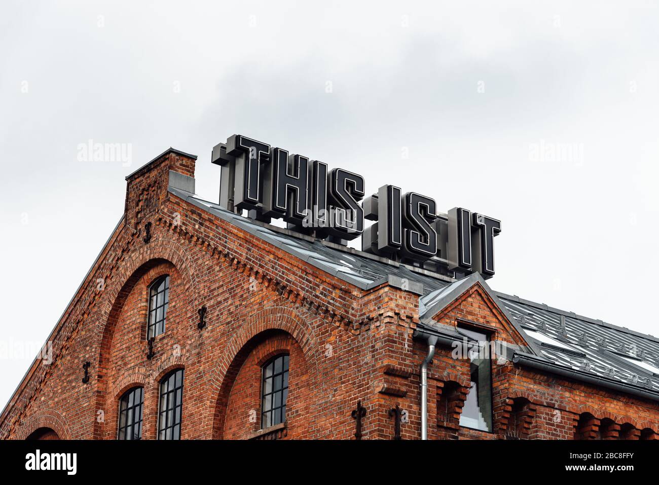 Oslo, Norwegen - 11. August 2019: Oslo National Academy of the Arts es ist ein Kulturzentrum in Grunerlokka, einem angesagten Hipperviertel im Zentrum von OS Stockfoto