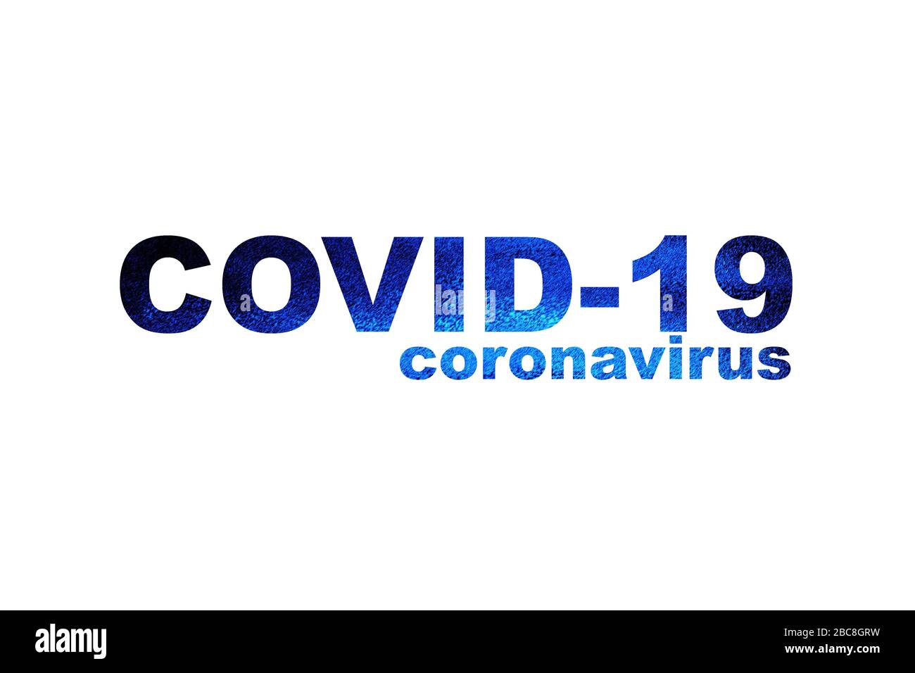 Coronavirus COVID-19 - 2019 Coronavirus Disease Stockfoto