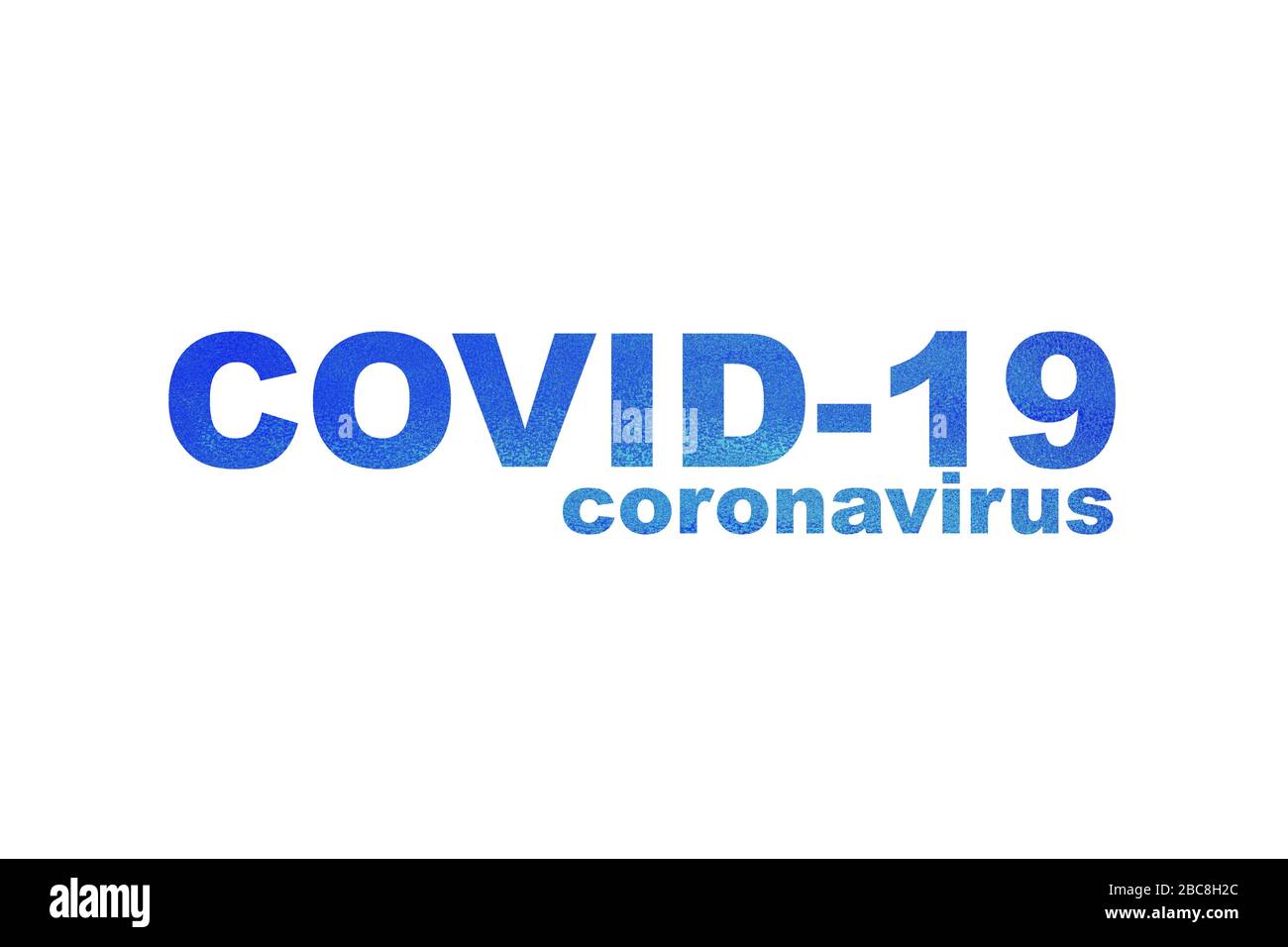 Coronavirus COVID-19 - 2019 Coronavirus Disease Stockfoto