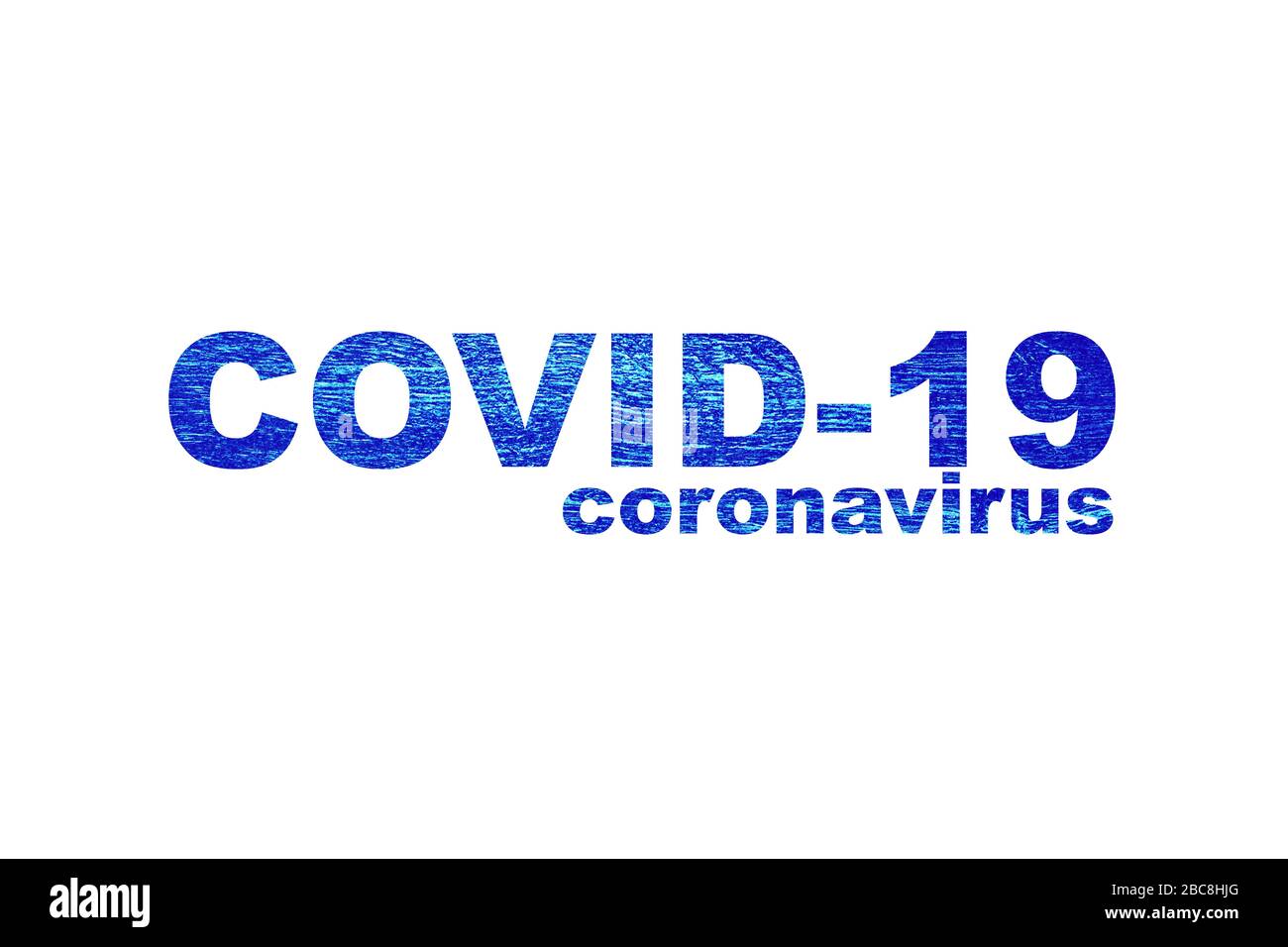 Coronavirus COVID-19 - 2019 Coronavirus Disease Stockfoto