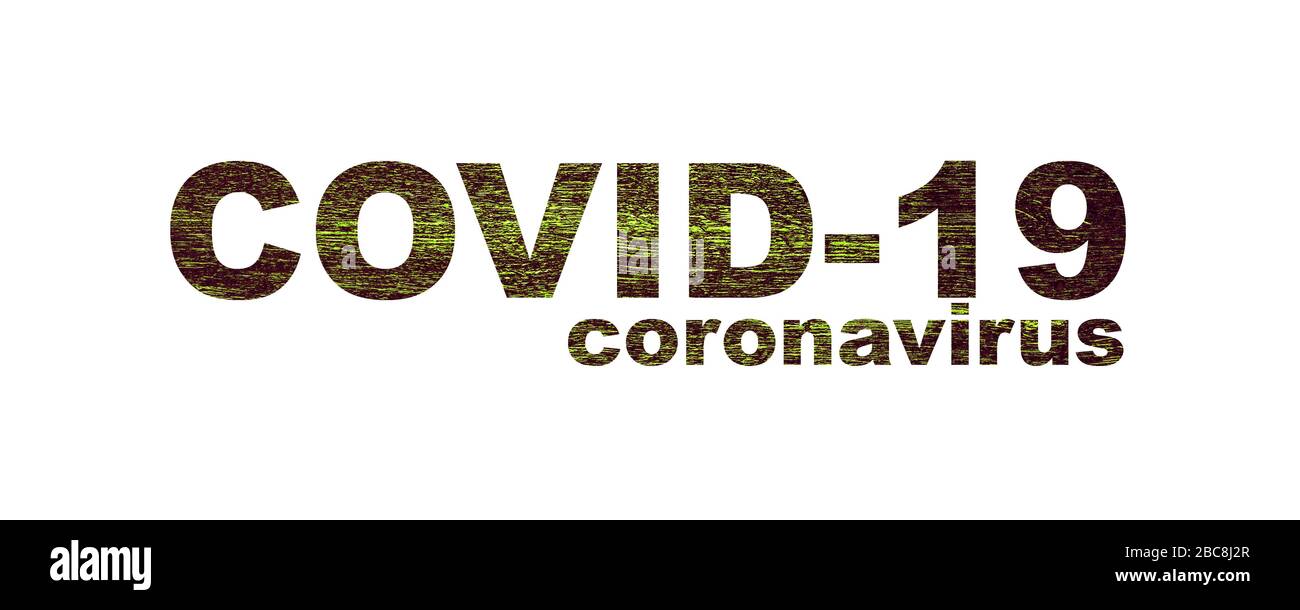 Coronavirus COVID-19 - 2019 Coronavirus Disease Stockfoto