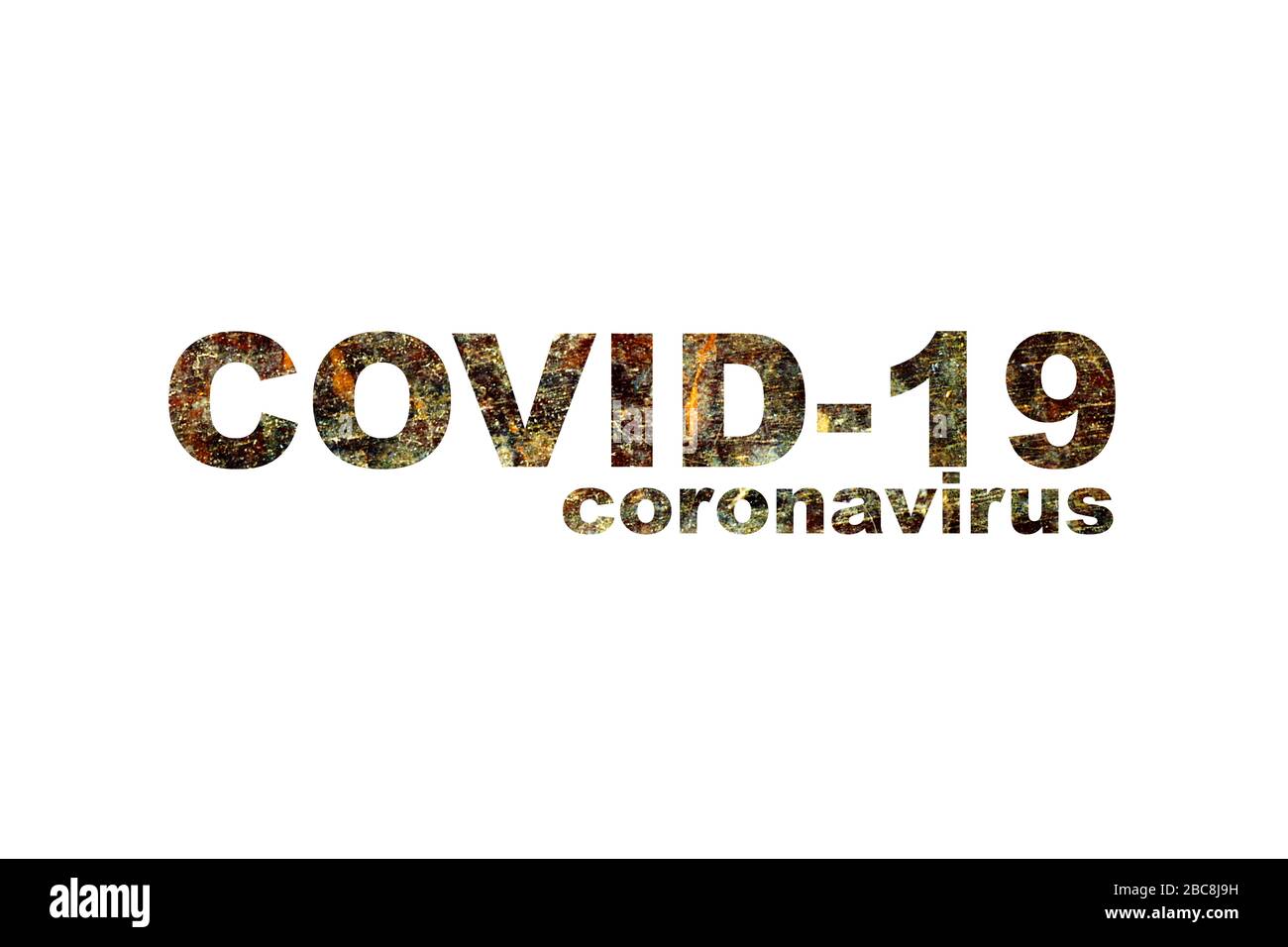 Coronavirus COVID-19 - 2019 Coronavirus Disease Stockfoto