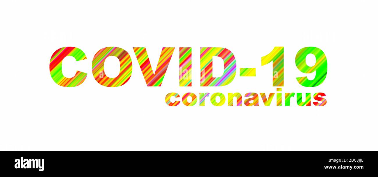 Coronavirus COVID-19 - 2019 Coronavirus Disease Stockfoto