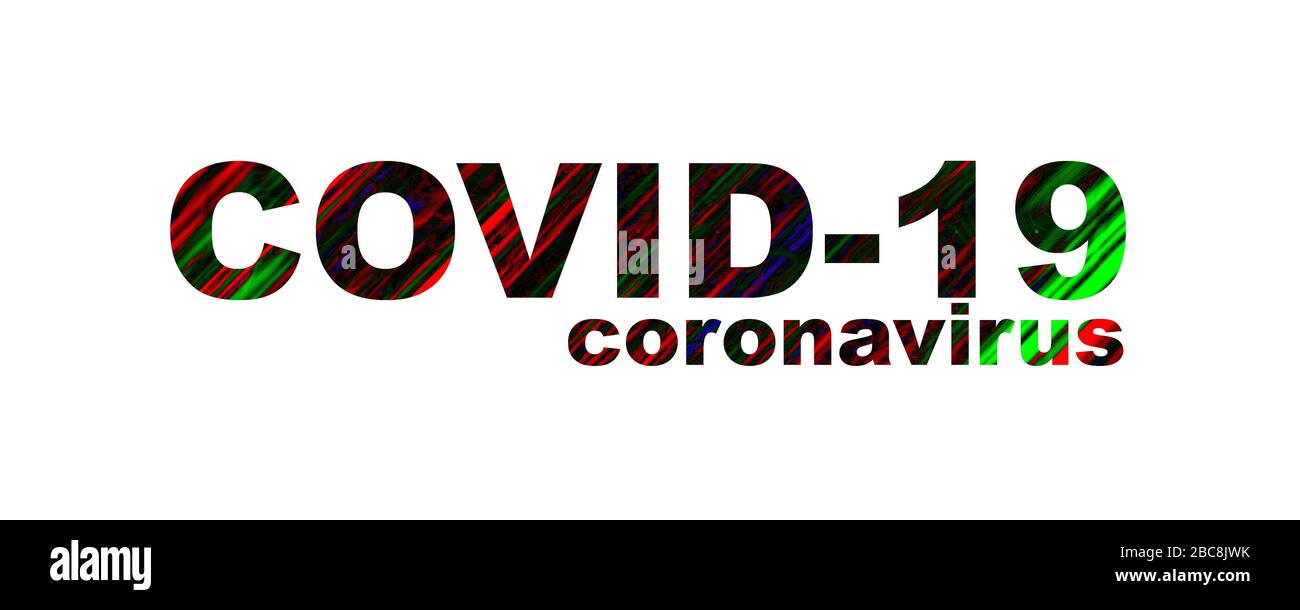 Coronavirus COVID-19 - 2019 Coronavirus Disease Stockfoto