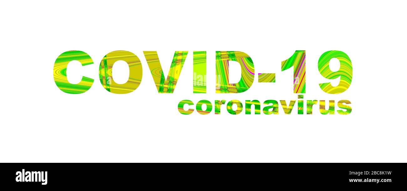 Coronavirus COVID-19 - 2019 Coronavirus Disease Stockfoto