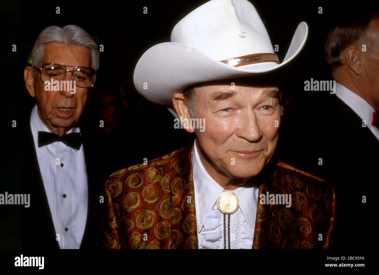 Roy Rogers bei einer Veranstaltung im Gene Autrey Museum in Los Angeles, Kalifornien Stockfoto
