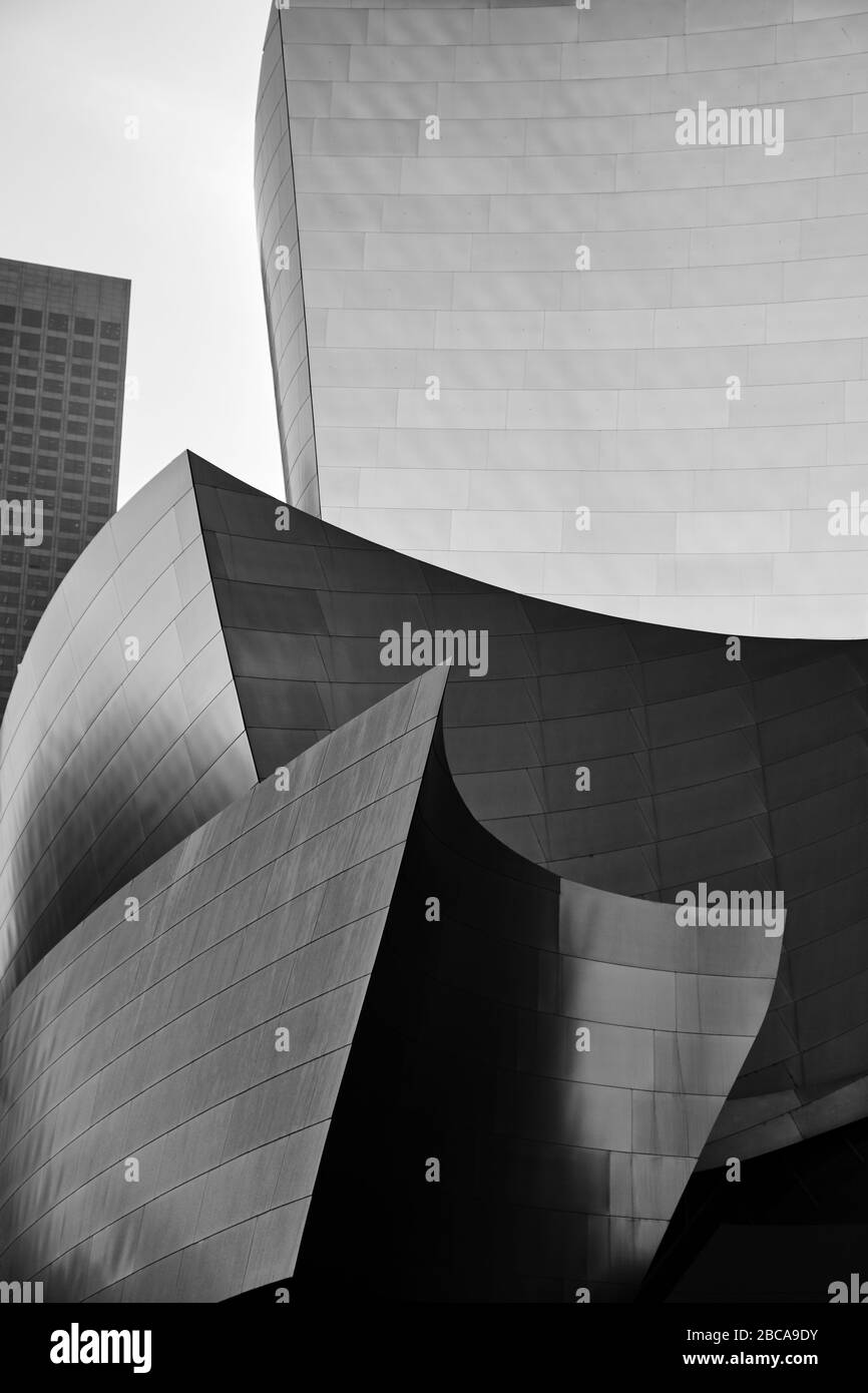 USA, Vereinigte Staaten von Amerika, Kalifornien, Los Angeles, Downtown, CBD, Central Business District, Walt Disney Concert Hall, Stockfoto