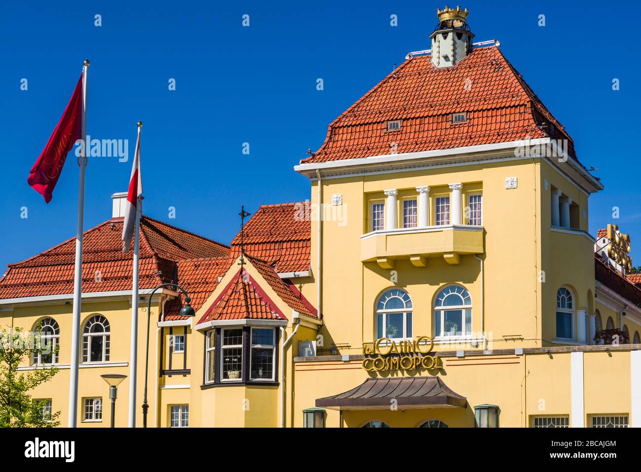 Schweden, Scania, Malmö, Kungsparken Park, Casino, Exterieur Stockfoto
