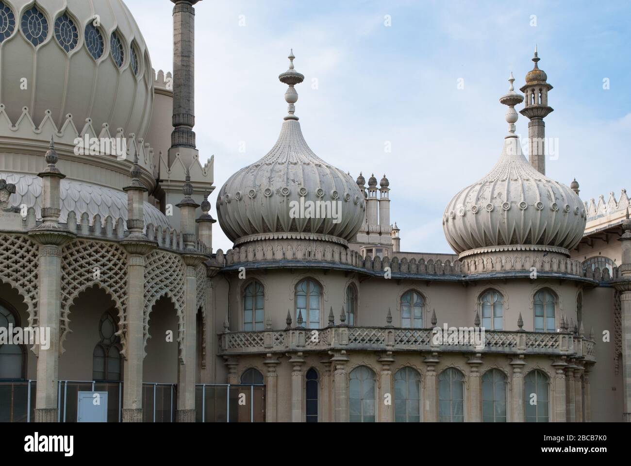 Stone Royal Pavilion, 4/5 Pavilion Buildings, Brighton BN1 von John Nash Stockfoto