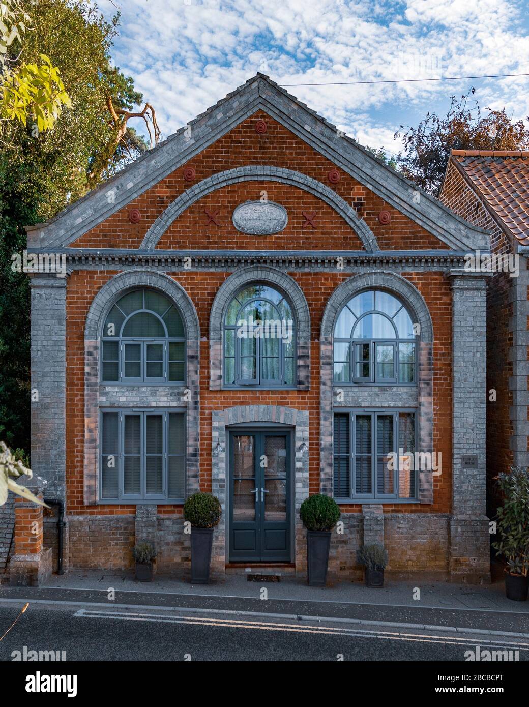 Historisches Zuhause in der Altstadt von Reepham in Norfolk Stockfoto