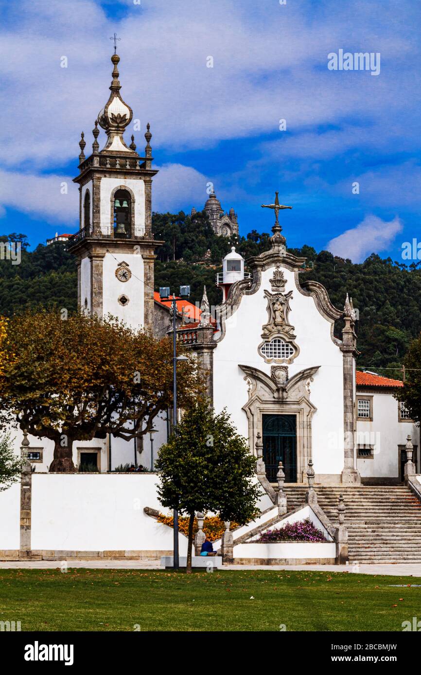 Capela de Nossa Senhora da Agonia, Viana do Castelo, Portugal Stockfoto