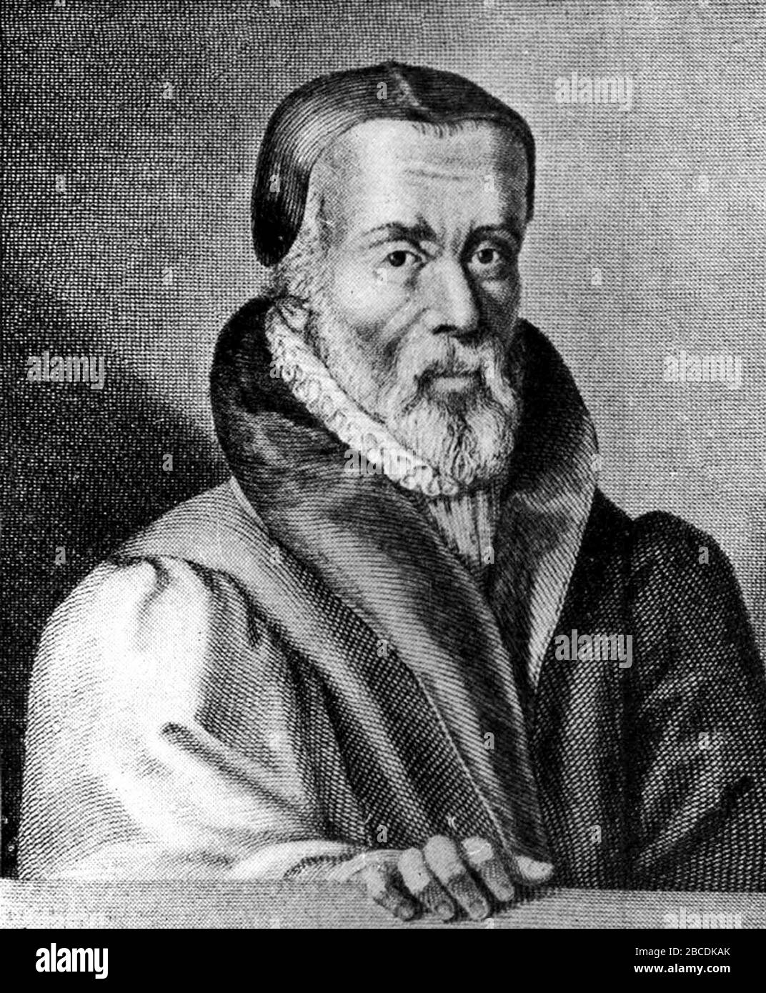 William Tyndale, protestantischer Reformer und Bibelübersetzer. William Tyndale (1494 - 1536) englischer Gelehrter Stockfoto