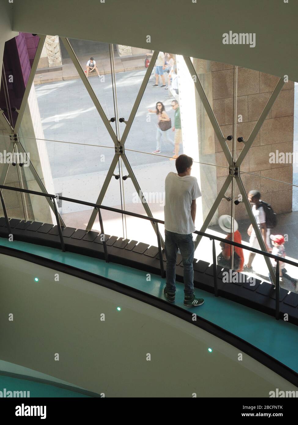 Das Museo del Novecento, Museum des zwanzigsten Jahrhunderts, im Palazzo dell'Arengario, Mailand, Lombardei, Italien, Europa Stockfoto