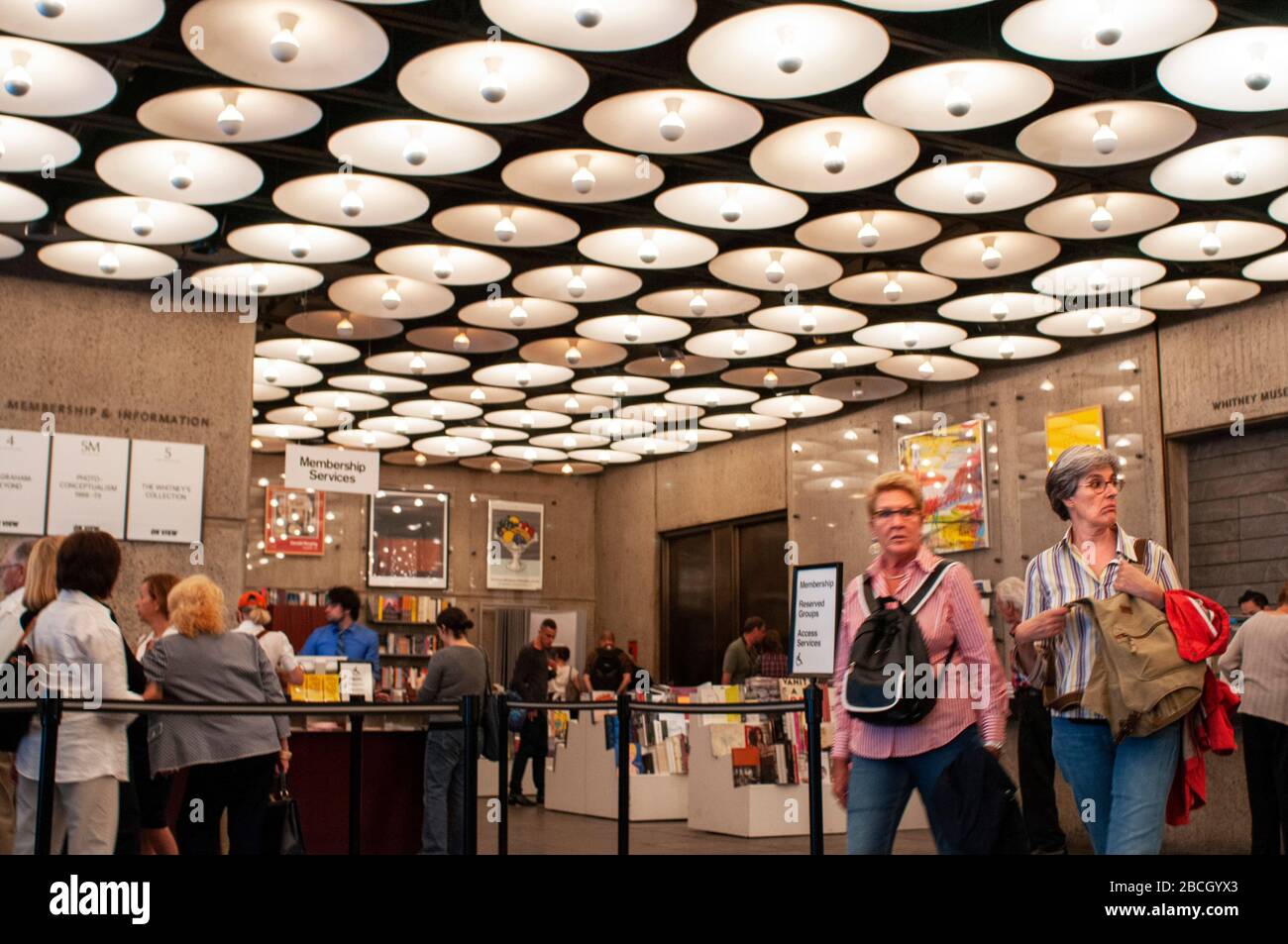 Das Whitney Museum der amerikanischen kunst, New York City Stockfoto